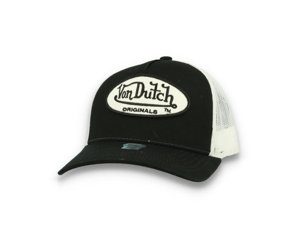 Von Dutch Trucker Cap Boston Black/White - LOKK