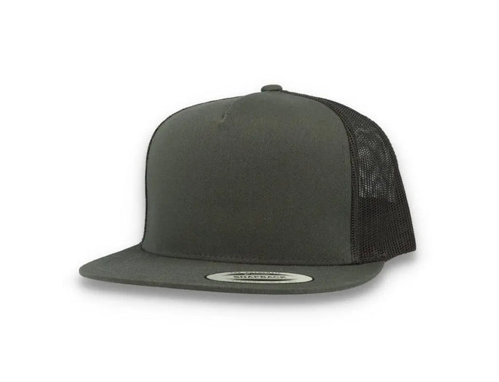 Classic Trucker Cap Dark Grey/Dark Grey - Yupoong 6006 - LOKK
