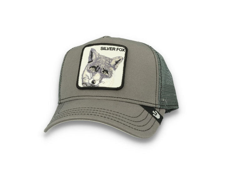 Goorin Trucker Cap Silver Fox Grey - LOKK