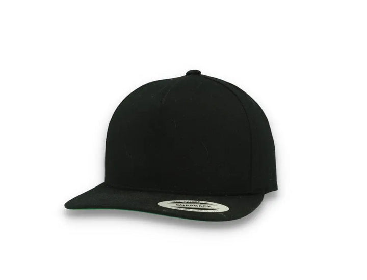 Yupoong Classic 5-Panel Snapback 6007 Black - LOKK