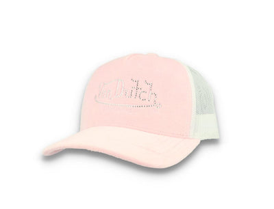 Trucker Cap Von Dutch Miami Velvet Light Pink/White
