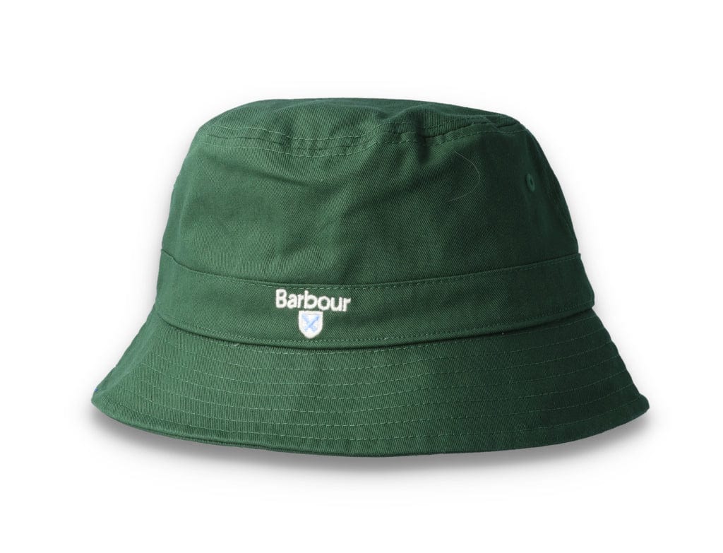 Bucket Hat Green Cascade Racing Green - Barbour