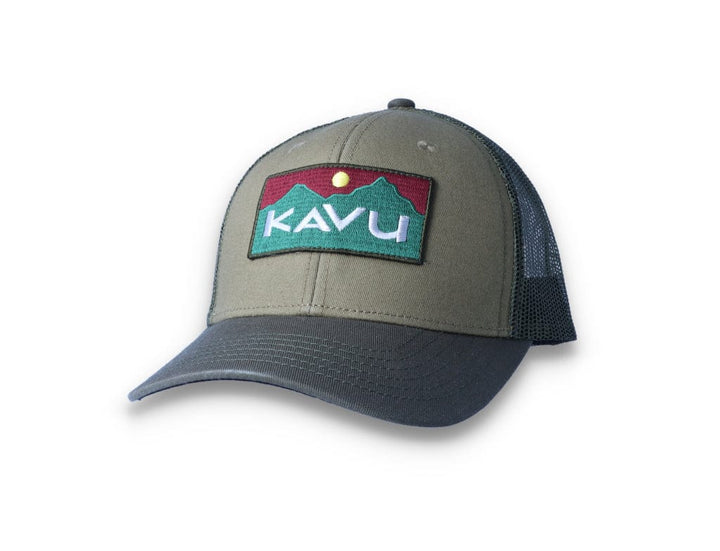 Above Standard Trucker Cap Green Moss - LOKK