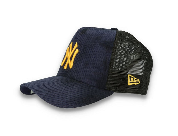 Trucker Cap Tie Dye NY Yankees Navy/Yellow - LOKK