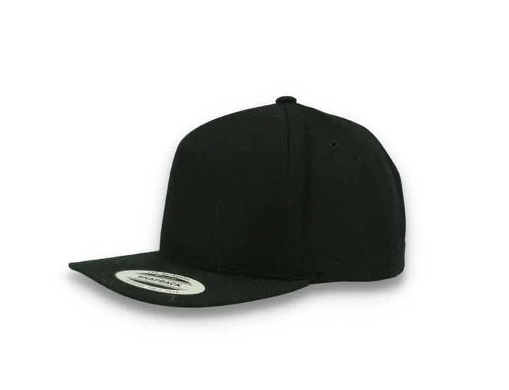 Yupoong Classic 5-Panel Snapback 6007 Black - LOKK