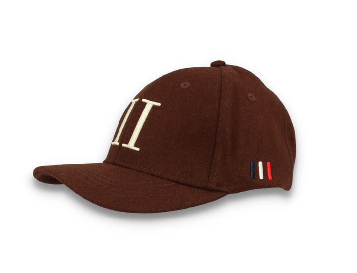 Wool II Baseball Cap Coffee Brown/Ivory - LOKK