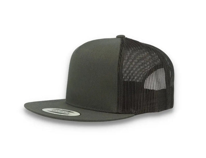 Classic Trucker Cap Dark Grey/Dark Grey - Yupoong 6006 - LOKK