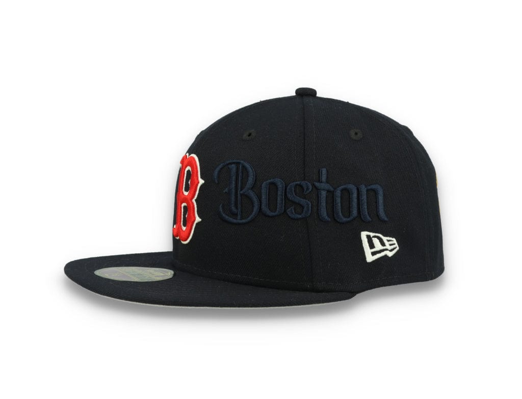 59FIFTY Script Boston Red Sox Dark Navy