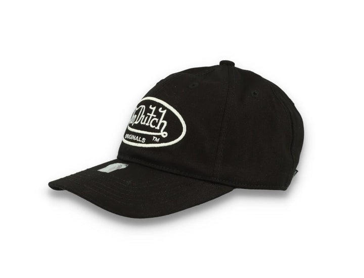 Von Dutch Dad Cap Unstructured Vista Black/White - LOKK