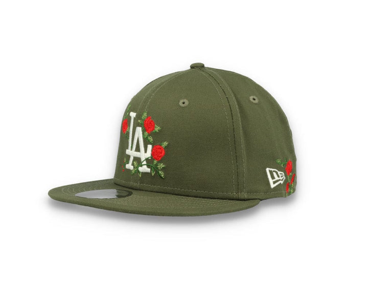 9FIFTY Flower Los Angeles Dodgers New Olive - LOKK