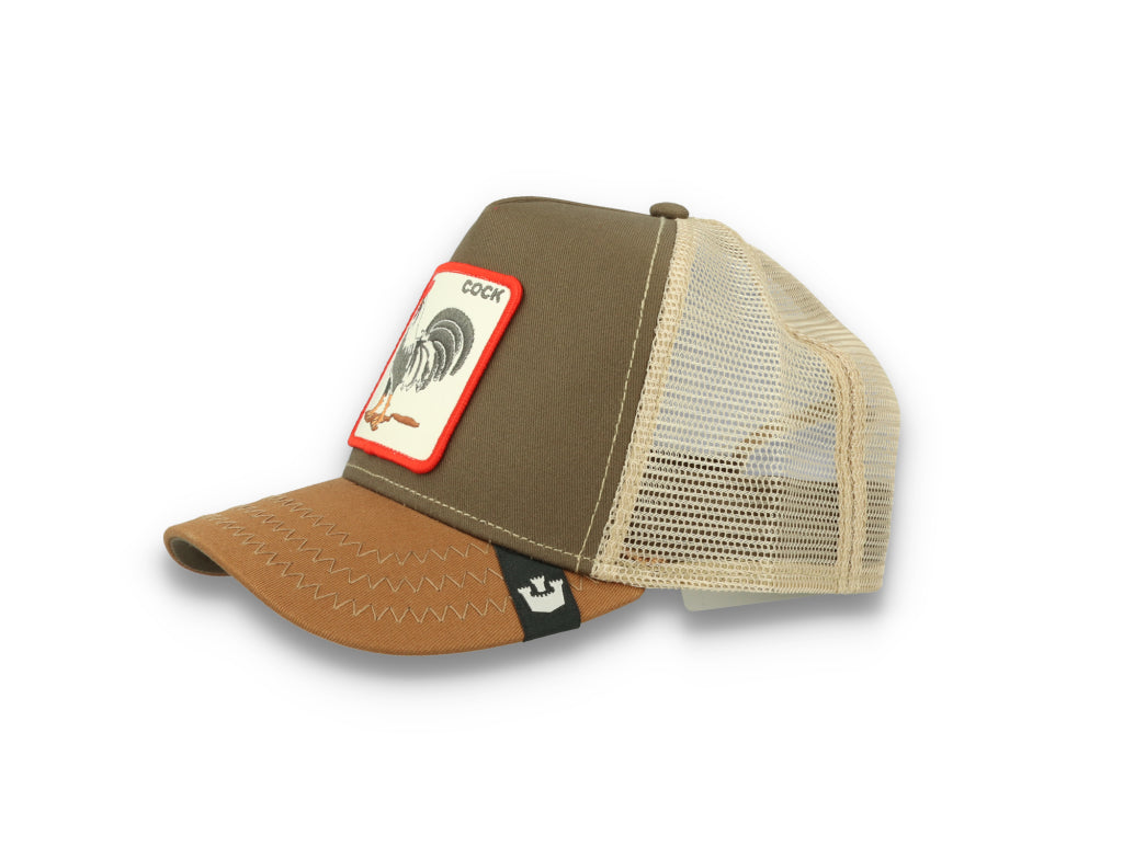 Goorin Trucker Cap Animal Farm The Cock Olive - LOKK