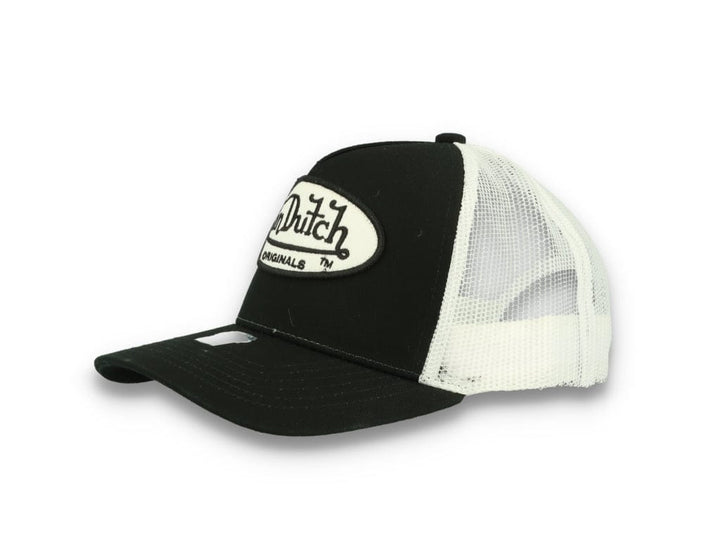 Von Dutch Trucker Cap Boston Black/White - LOKK