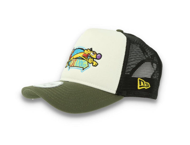 9FORTY A-Frame Trucker Nickelodeon Ren & Stimpy Green - LOKK