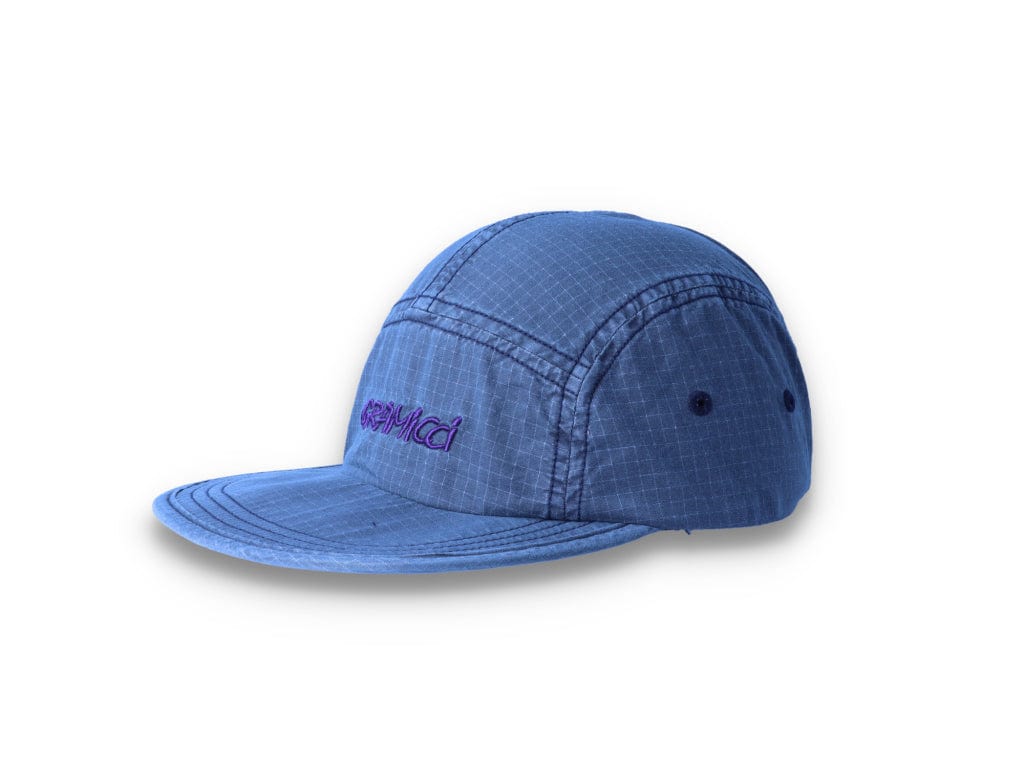 Cap 5-Panel Bedrock Blue Pigment - LOKK