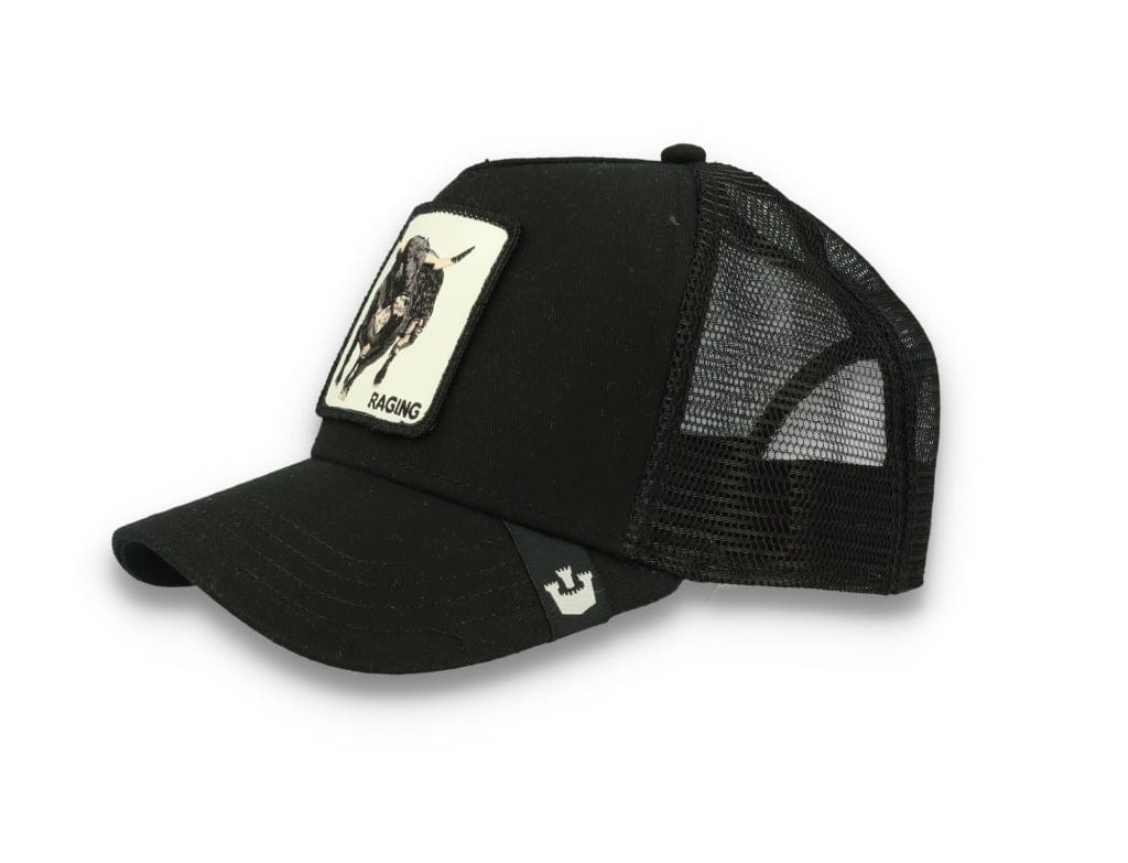 Goorin Trucker Cap Rager Black - LOKK