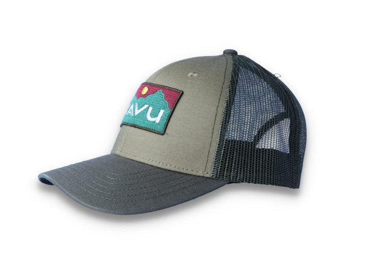 Above Standard Trucker Cap Green Moss - LOKK