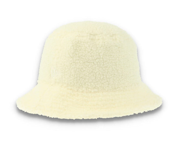 Bucket Hat Womens Borg Off-White - LOKK