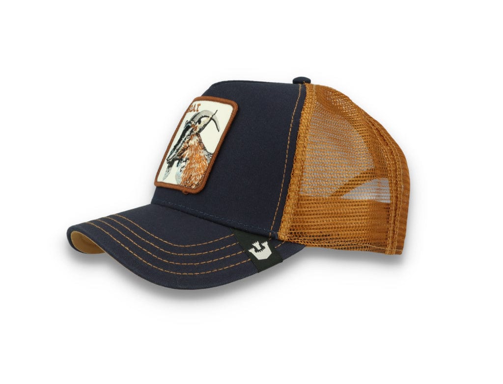 Goorin Trucker Cap The Goat Navy - LOKK