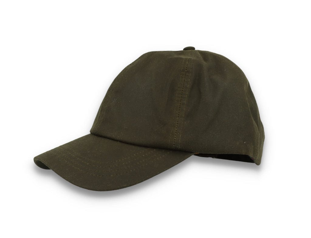 Barbour Wax Sports Cap Olive - LOKK