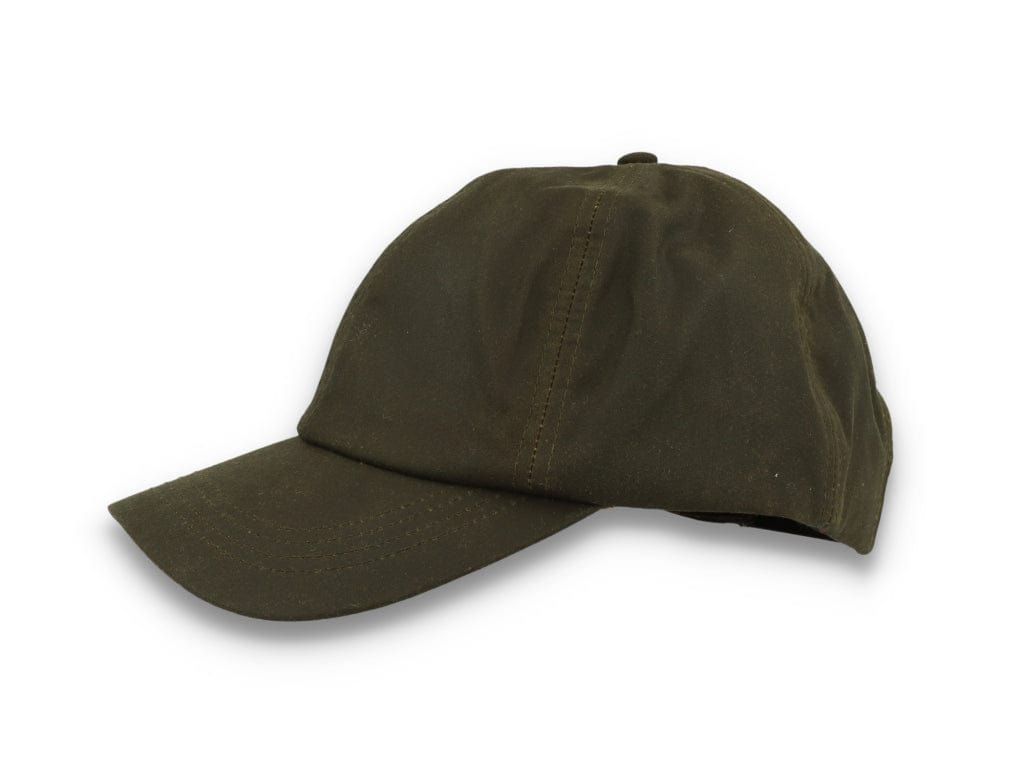 Barbour Wax Sports Cap Olive - LOKK