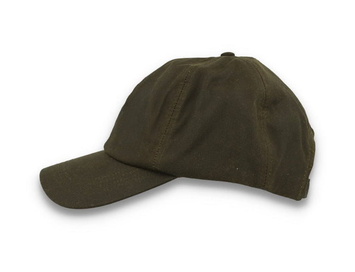 Barbour Wax Sports Cap Olive - LOKK