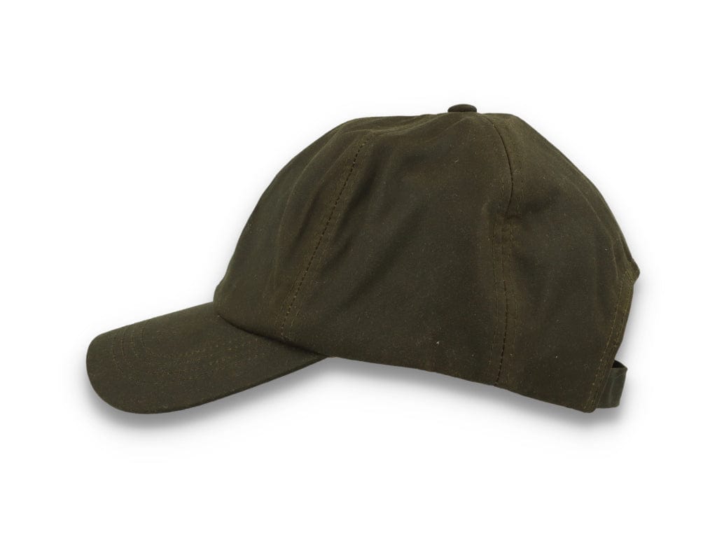 Barbour Wax Sports Cap Olive - LOKK