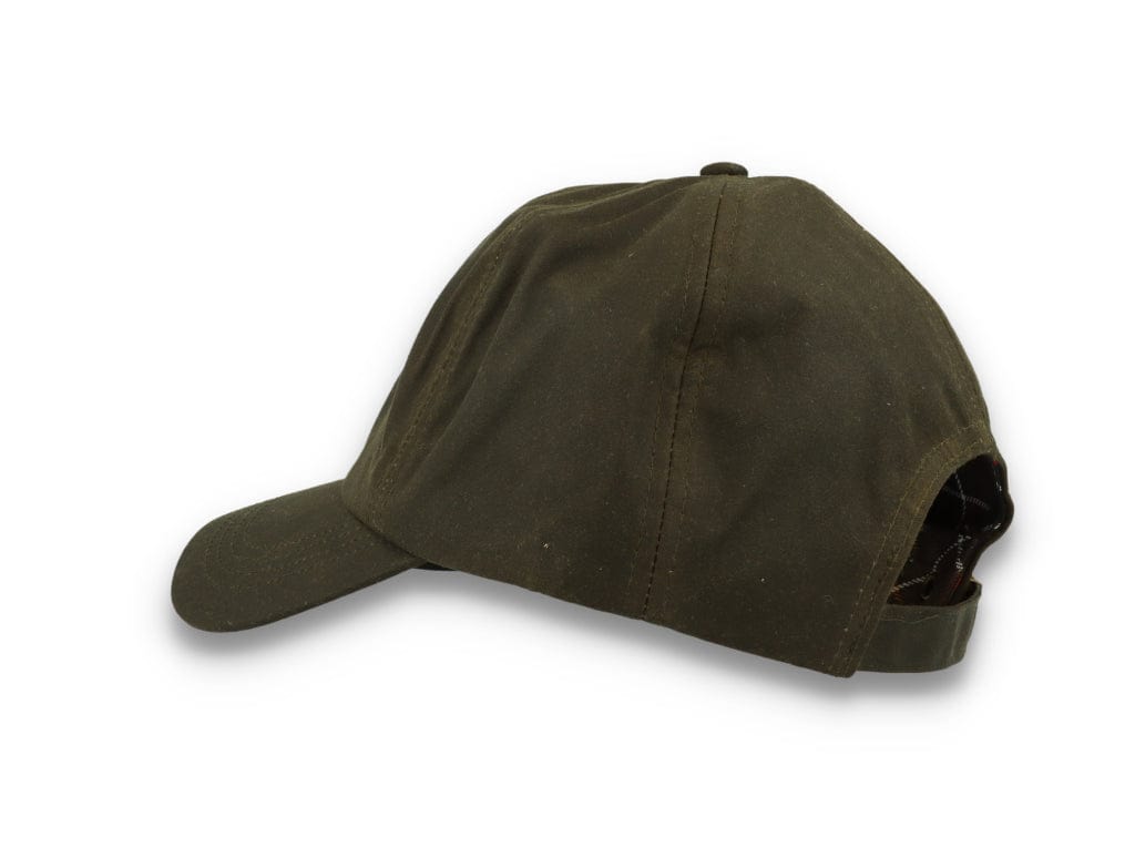 Barbour Wax Sports Cap Olive - LOKK