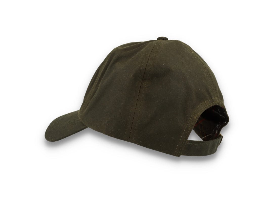 Barbour Wax Sports Cap Olive - LOKK