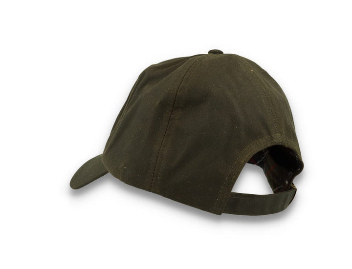 Barbour Wax Sports Cap Olive - LOKK