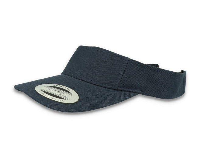 Sun Visor Curved Navy - Yupoong 8888 - LOKK
