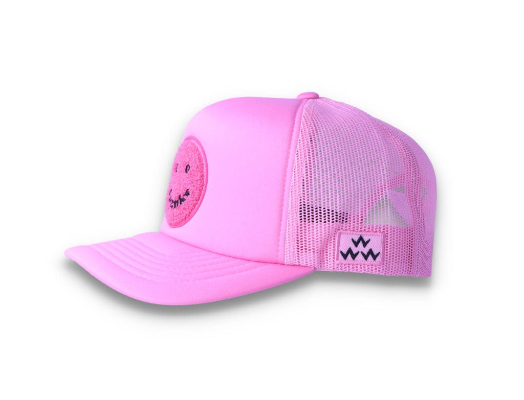 No Shanks Trucker Cap Pink - LOKK
