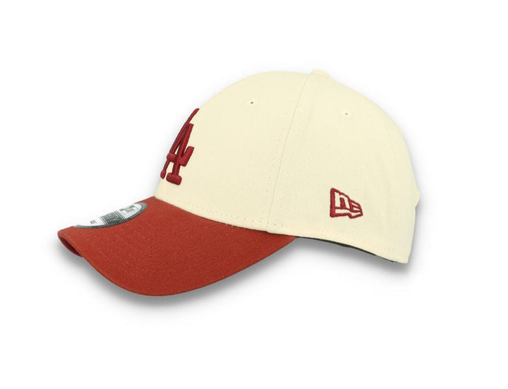 9FORTY MLB Los Angeles Dodgers Off White/Cardinal - LOKK