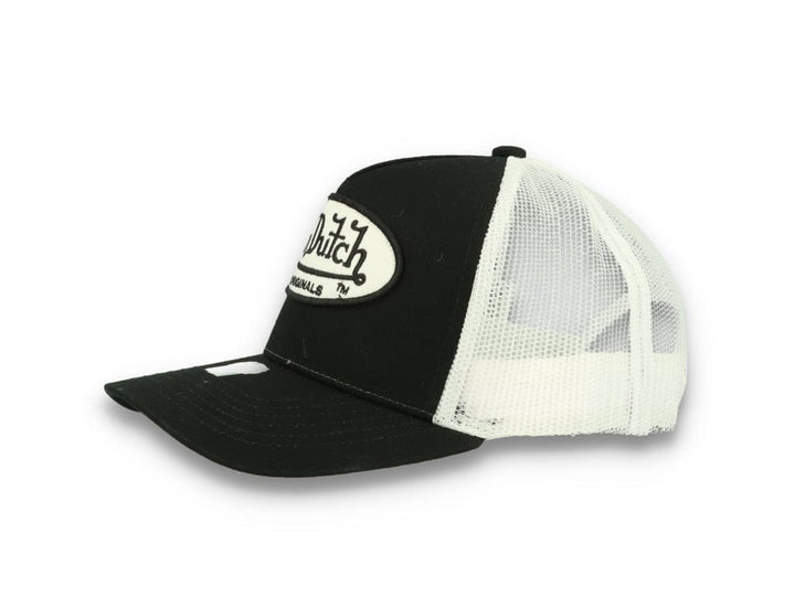 Von Dutch Trucker Cap Boston Black/White - LOKK