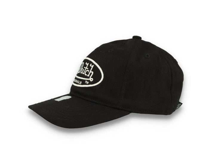 Von Dutch Dad Cap Unstructured Vista Black/White - LOKK