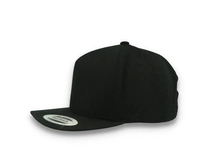 Yupoong Classic 5-Panel Snapback 6007 Black - LOKK