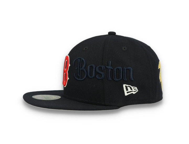 59FIFTY Script Boston Red Sox Dark Navy - LOKK