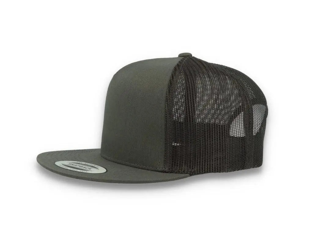 Classic Trucker Cap Dark Grey/Dark Grey - Yupoong 6006 - LOKK