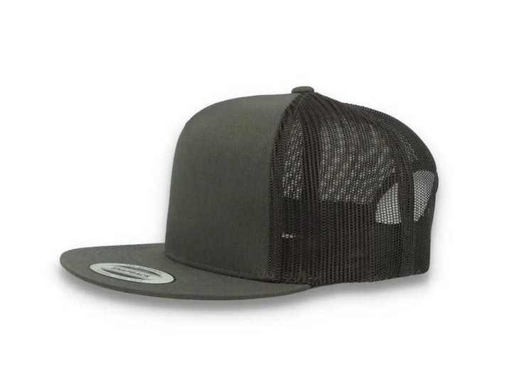 Classic Trucker Cap Dark Grey/Dark Grey - Yupoong 6006 - LOKK
