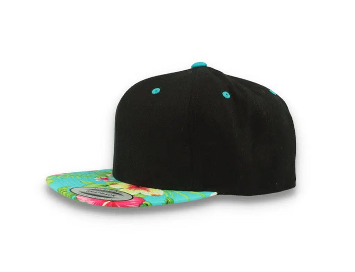 Yupoong Snapback Hawaii 6089HW Black/Aqua - LOKK