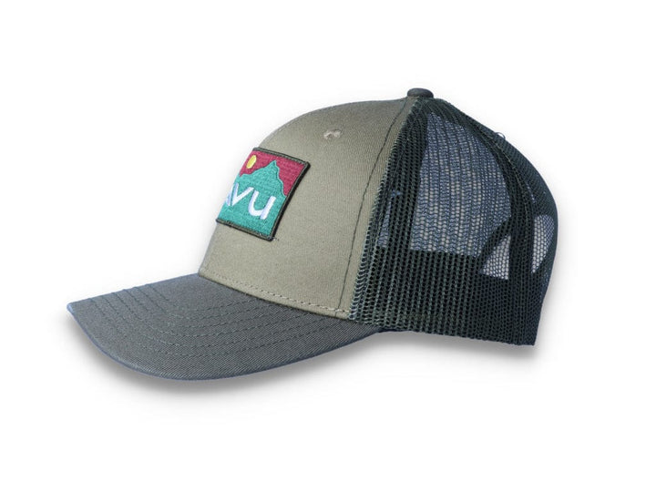 Above Standard Trucker Cap Green Moss - LOKK