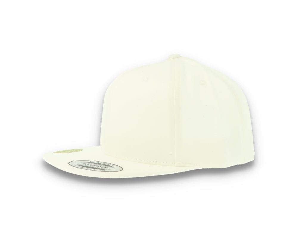 Yupoong 6089OC Organic Cotton Snapback White - LOKK
