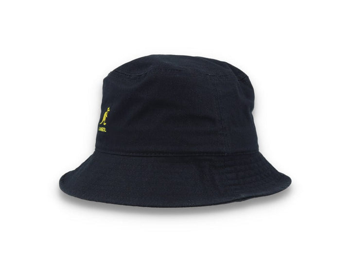 Kangol Washed Bucket Hat, Navy Blue - LOKK