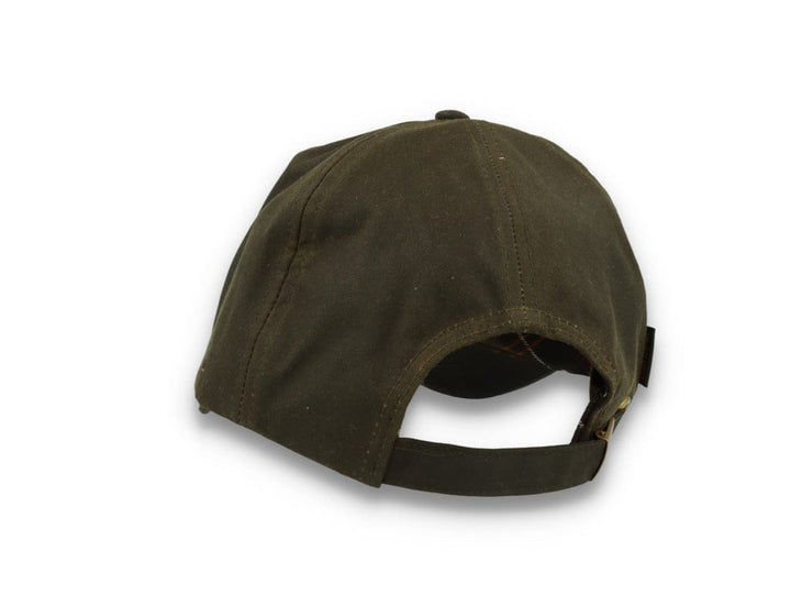 Barbour Wax Sports Cap Olive - LOKK