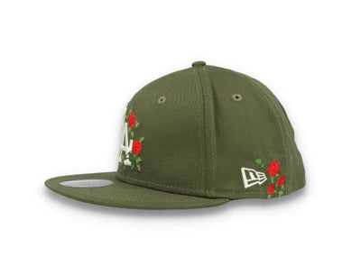 9FIFTY Flower Los Angeles Dodgers New Olive