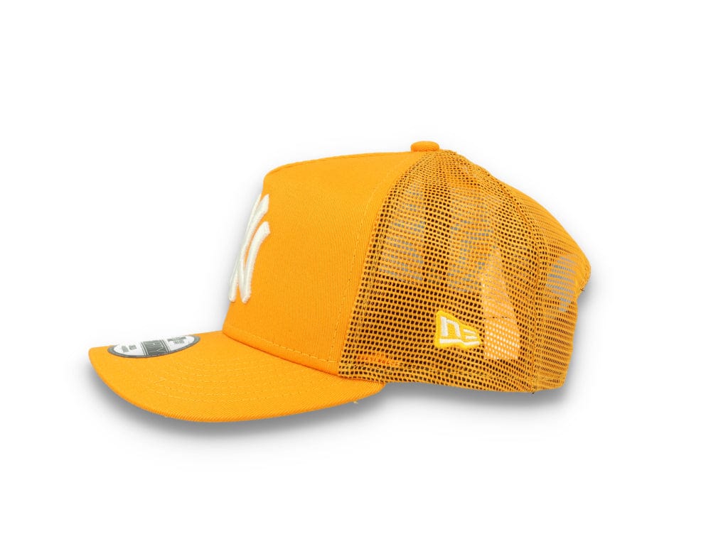 Kids Trucker Cap Tonal Mesh NY Yankees Orange - LOKK