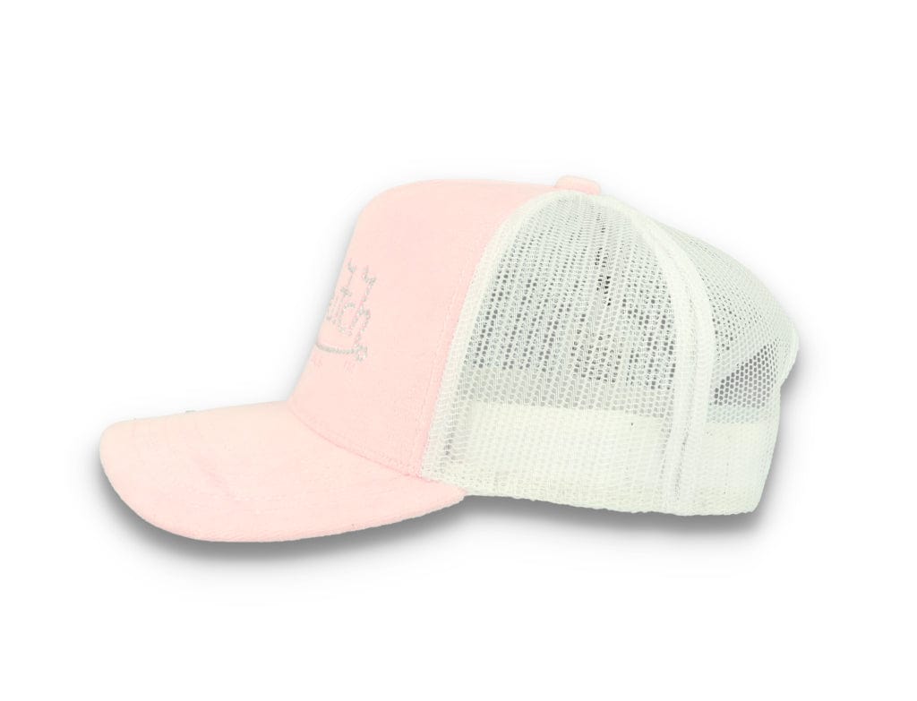 Trucker Cap Von Dutch Miami Velvet Light Pink/White - LOKK