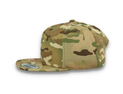 Snapback Cap Multicam Woodland Yupoong 6089MC