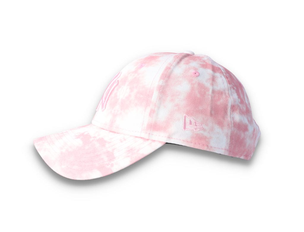 Dame Cap NY Yankees Pink Fashion Tie Dye 9FORTY Womens - LOKK