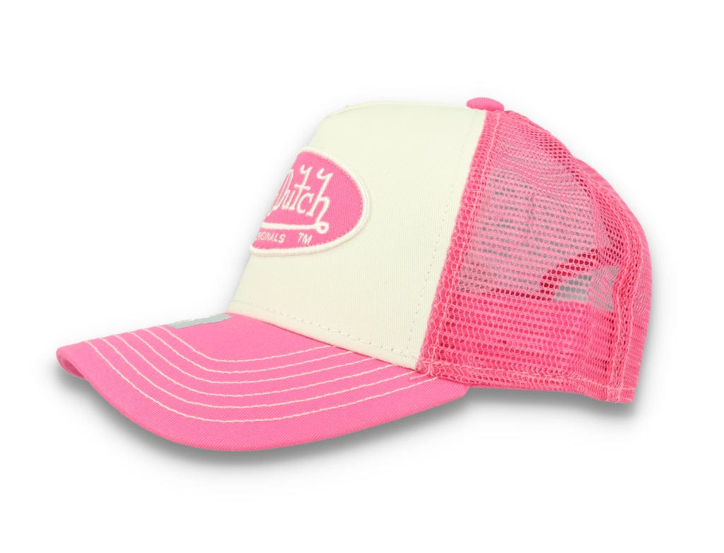Trucker Boston White/Pink - LOKK