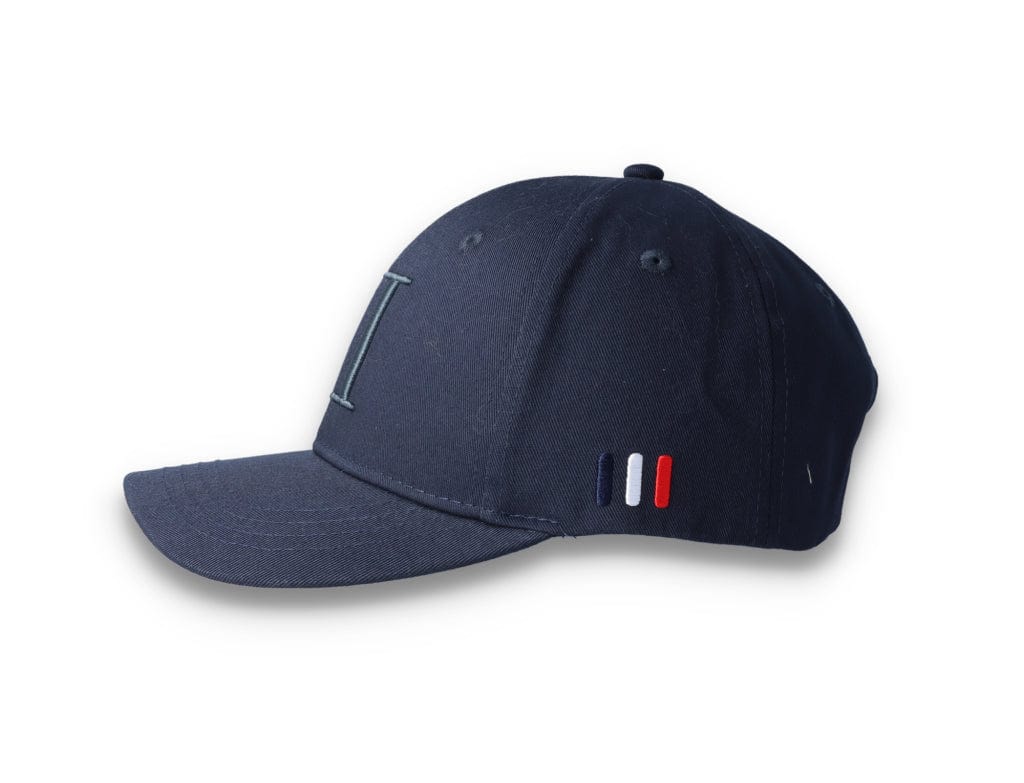 Encore Organic Baseball Cap Dark Nany/Turbulence Blue - LOKK